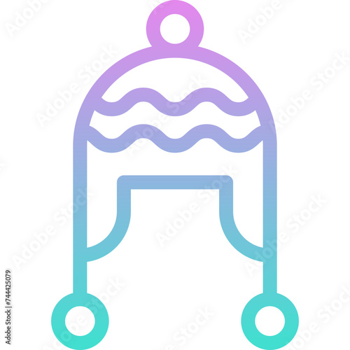 Ear flaps icon