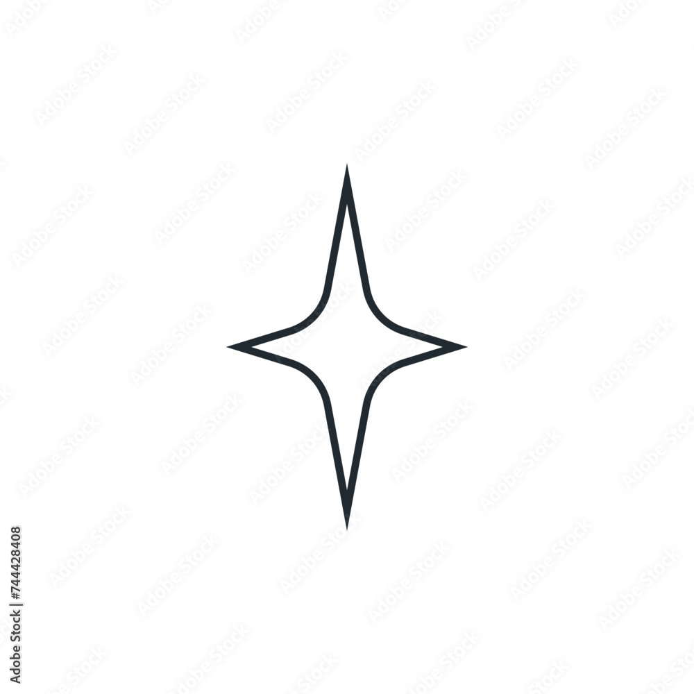 icon star abstract illustrator design template icon star abstract illustrator design template