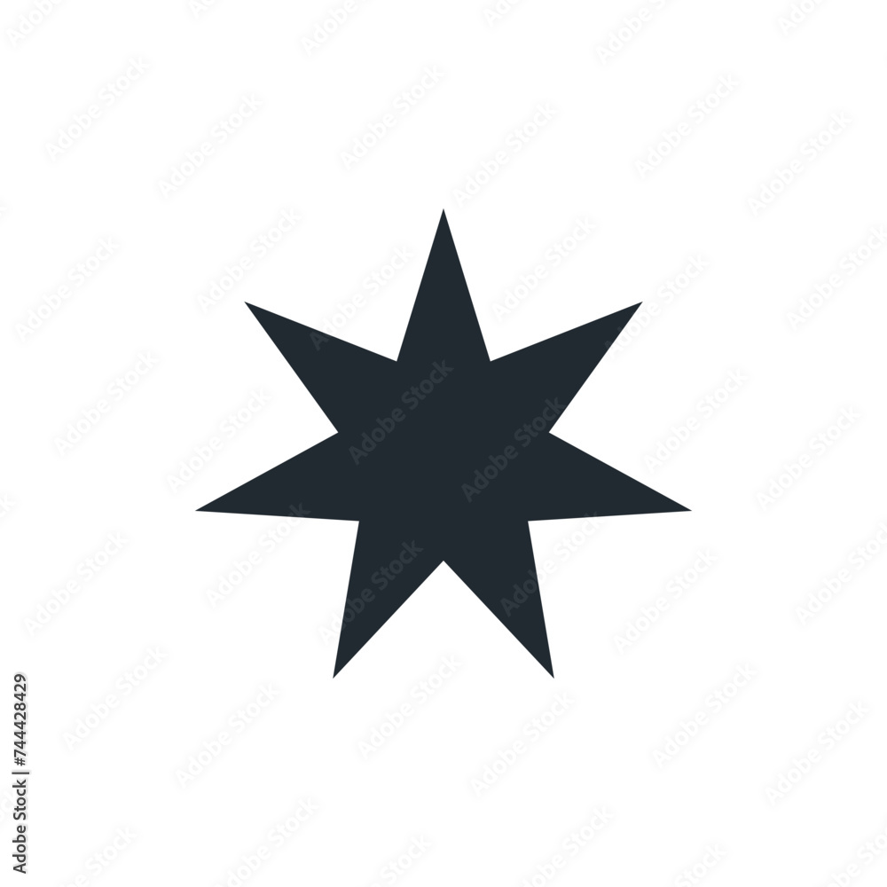 icon star abstract illustrator design template icon star abstract illustrator design template
