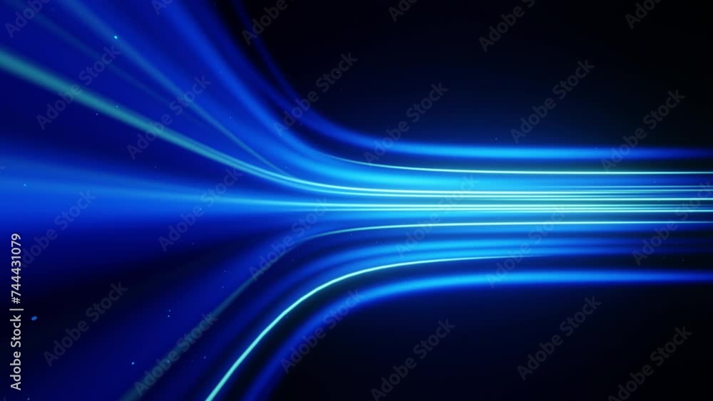 Elegant abstract background with sleek blue light waves, perfect for concepts related to technology, speed, and fluidity. Elegant abstract background with sleek blue light waves, perfect for concepts related to technology, speed, and fluidity.