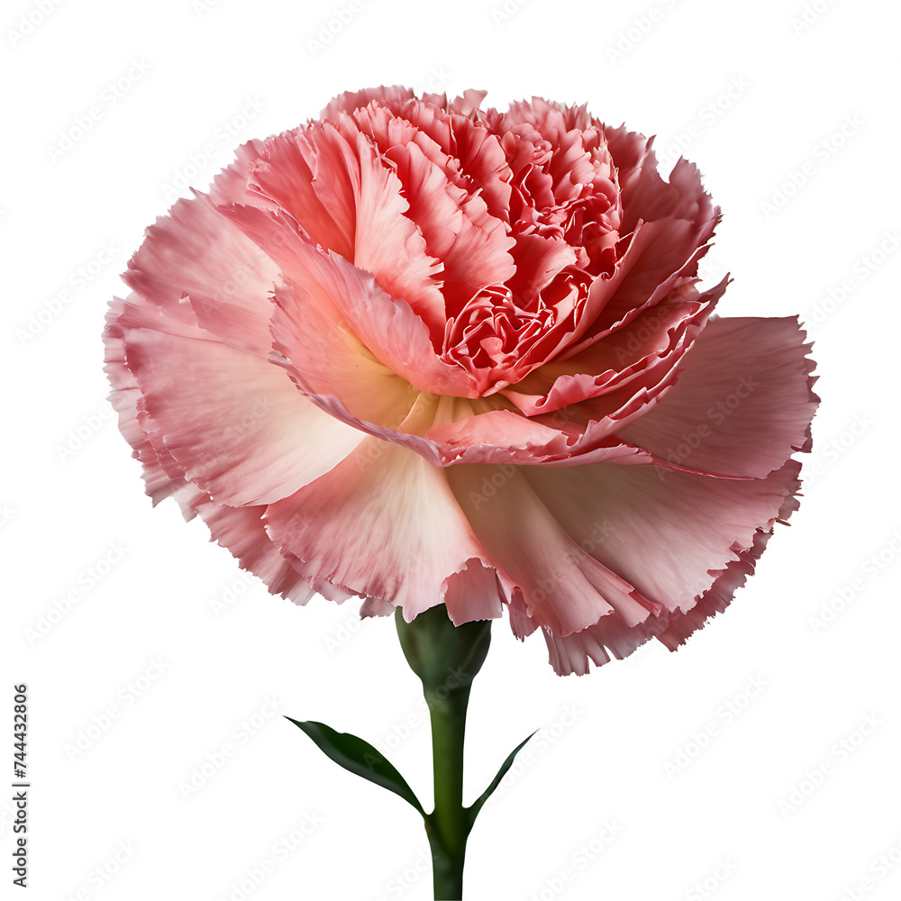 Carnation image isolated on a transparent background PNG photo Carnation image isolated on a transparent background PNG photo