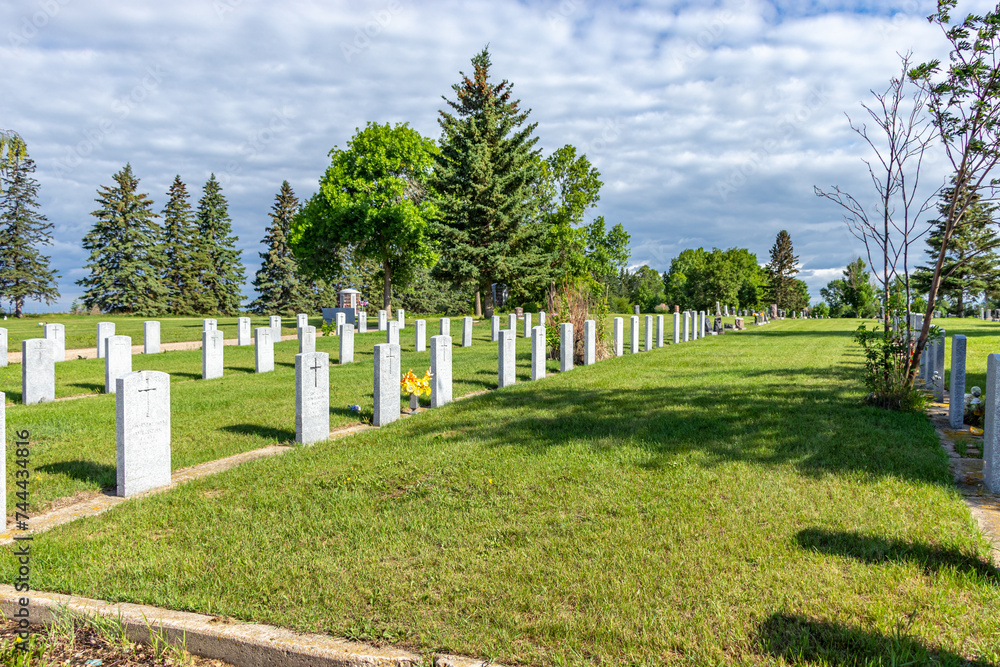 Military Memorials, Ponoka, Ponoka County, alberta, Canada