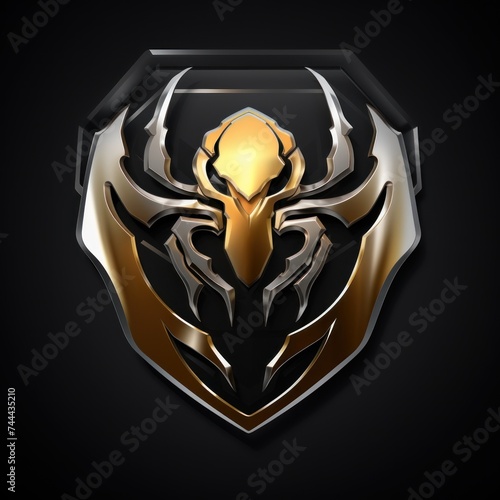 scorpion warrior logo  photo