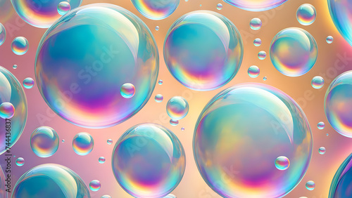 holographic-style-soap-bubbles-with-rainbow-reflections-perfect-circles-smooth-and-polished-surface
