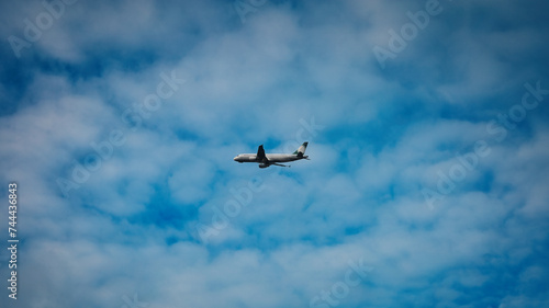 Airplane in the Sky - Aircraft - Jet - Airport - Flugzeug - Travel - Vacation - Holiday
