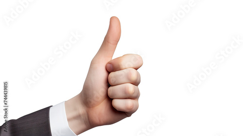 Report journalist's fingers note filled in isolated on white background