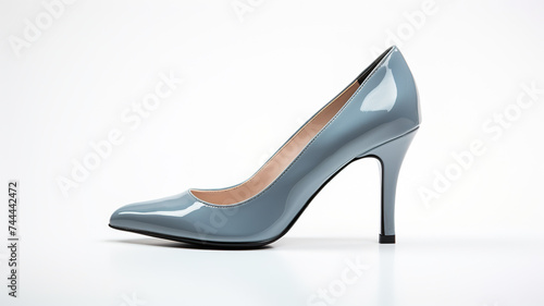 High heel shoes isolated on pure white background