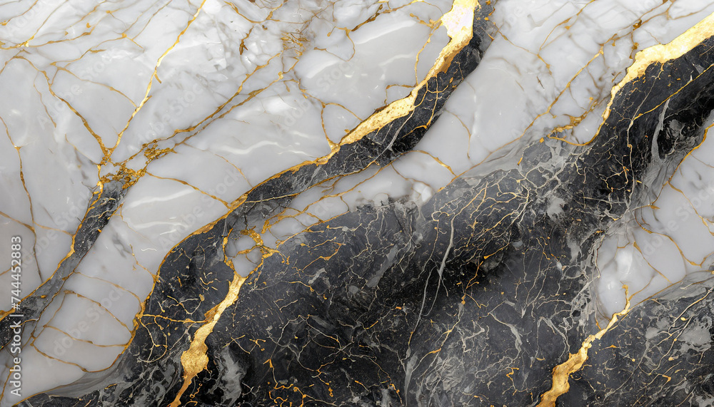 Beautiful grey curly marble with golden veins. Abstract texture and background. 2D illustration Beautiful grey curly marble with golden veins. Abstract texture and background. 2D illustration