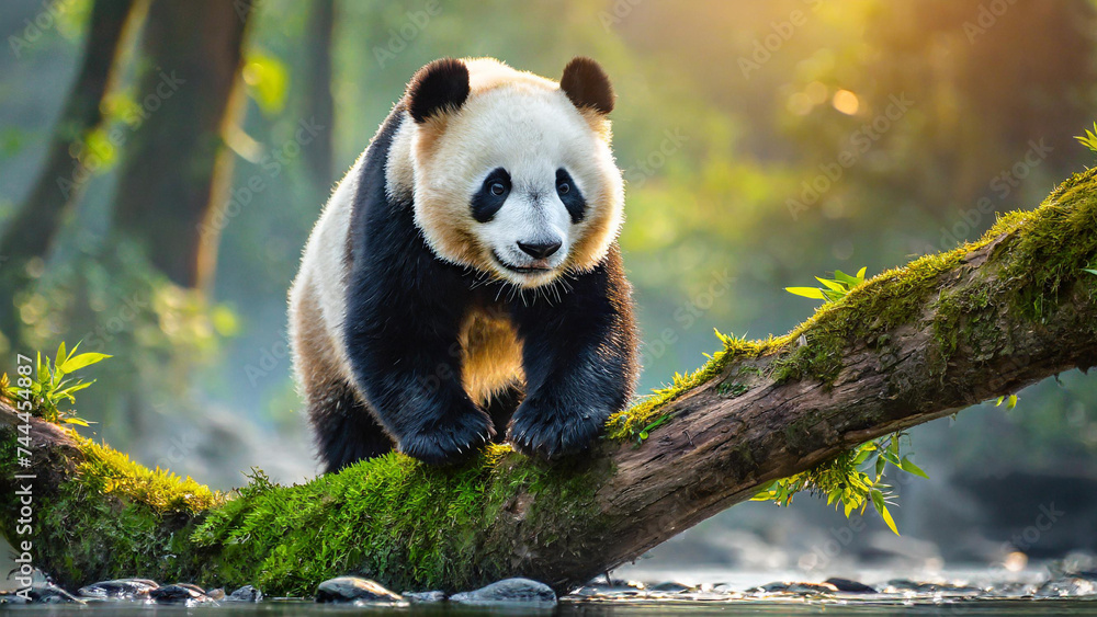 Obraz premium panda bear