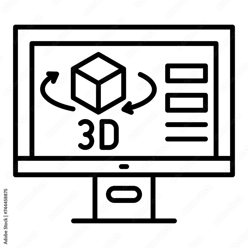 3D design Icon