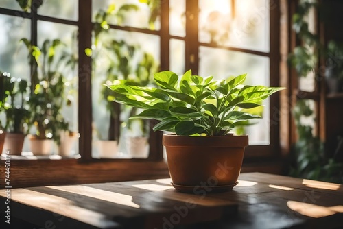 plant in a pot