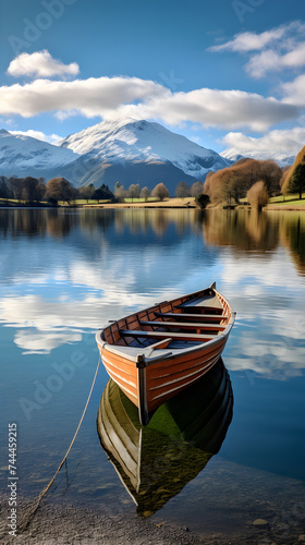Majestic Panoramic View of Lake District National Park - A Spellbinding Symphony of Nature's Beauty
