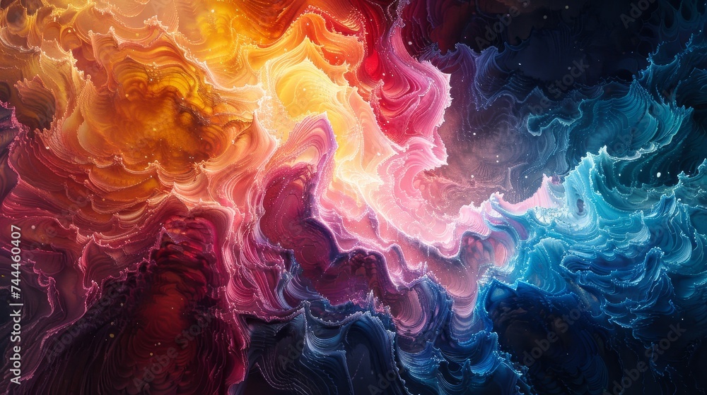 Unravel the mystery of abstract particles, where each texture and color unfolds a new dimension of digital beauty Unravel the mystery of abstract particles, where each texture and color unfolds a new dimension of digital beauty