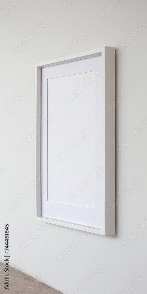 empty picture frame on wall empty picture frame on wall