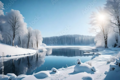 river in winter © Muhammd