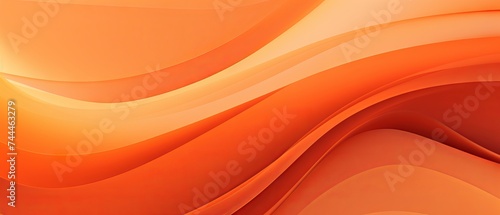 Vibrant Orange Abstract Waves: Dynamic Background for Design Projects