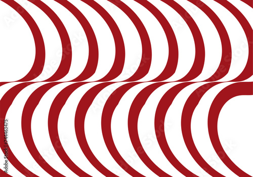 Fondo de barras onduladas verticales y rojo.