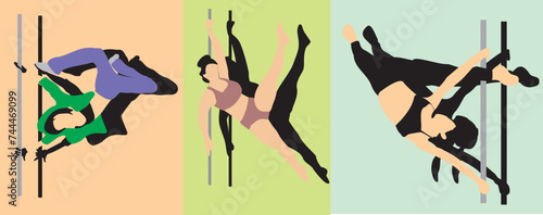 pole dance set