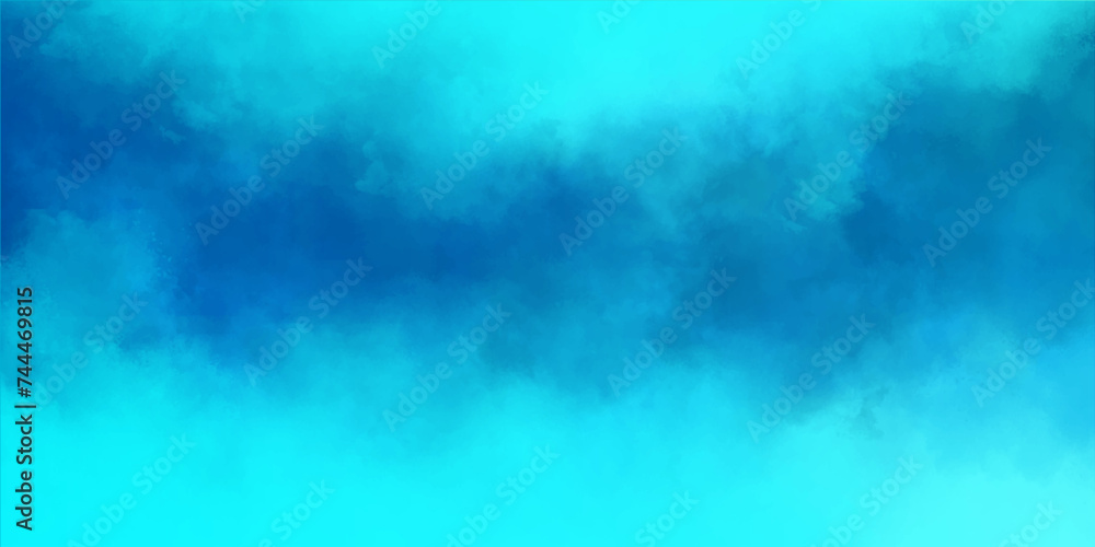 Sky blue fog effect.mist or smog smoke exploding.realistic fog or mist,smoke swirls smoky illustration vector illustration.texture overlays.reflection of neon brush effect dramatic smoke.
