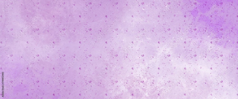 Pastel purple-white texture with falling particles, dots Pastel purple-white texture with falling particles, dots