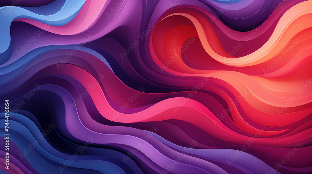 abstract purple background with waves