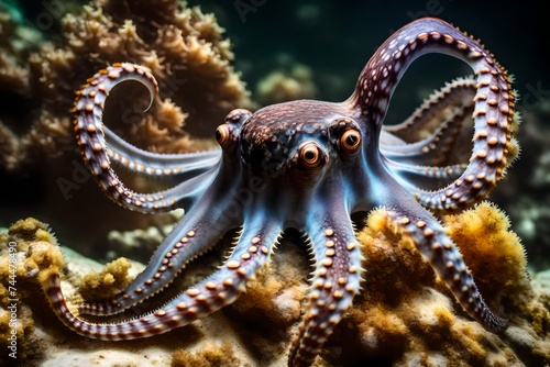 octopus in the sea © farzana
