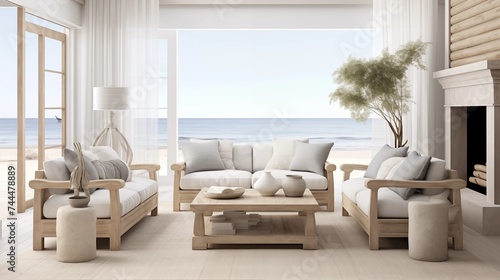 Minimalist Coastal Pair minimalist design with coastal accents for a fresh and modern take on coastal living
