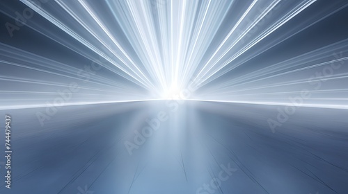Captivating Gray Blue Abstract Background with Radiant Illumination - Ideal for Presentations and Designs