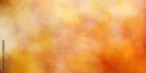 Golden dramatic smoke vector illustration mist or smog cloudscape atmosphere misty fog fog and smoke.cumulus clouds.realistic fog or mist reflection of neon brush effect vector cloud. 