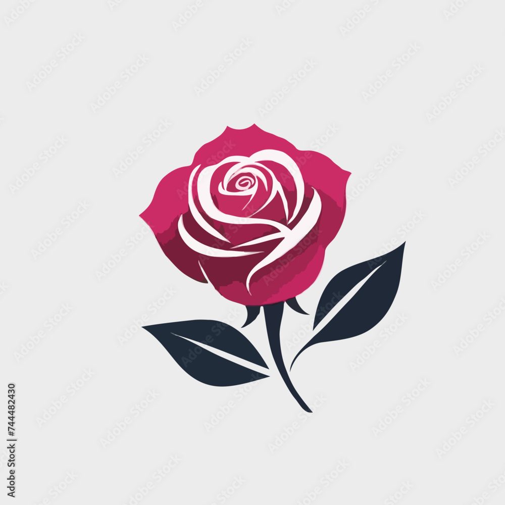 pink rose on a white background
pink rose on a white background
