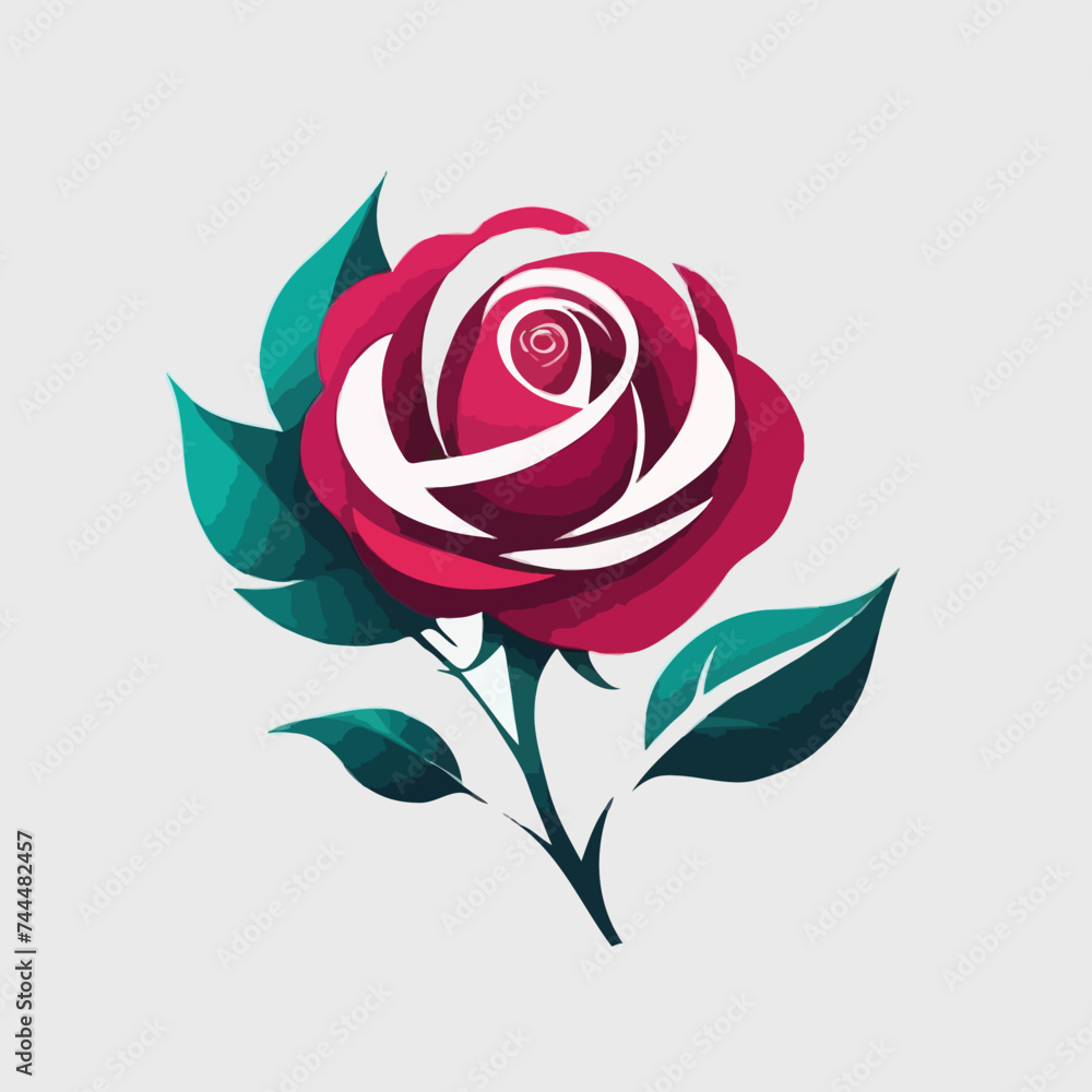 pink rose on a white background
pink rose on a white background