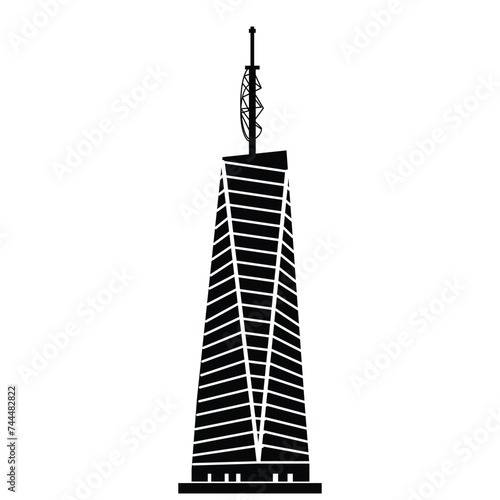 Explore Kenya's skyline with editable vector silhouettes capturing iconic and tallest buildings. Perfect for designers, presentations, and projects celebrating Kenya's architectural marvels