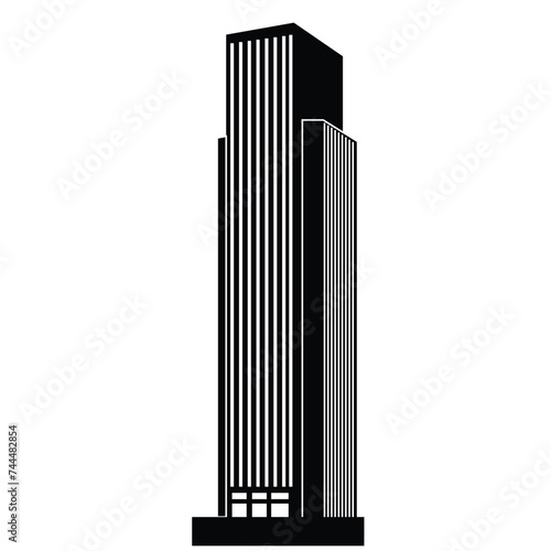 Explore Kenya's skyline with editable vector silhouettes capturing iconic and tallest buildings. Perfect for designers, presentations, and projects celebrating Kenya's architectural marvels