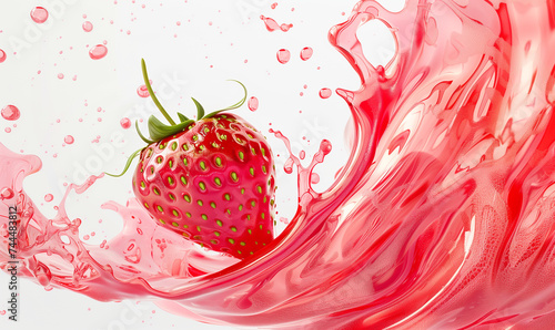 Taste of Bliss: Delicious Strawberry Juice - Naturally Sweet and Nutritious