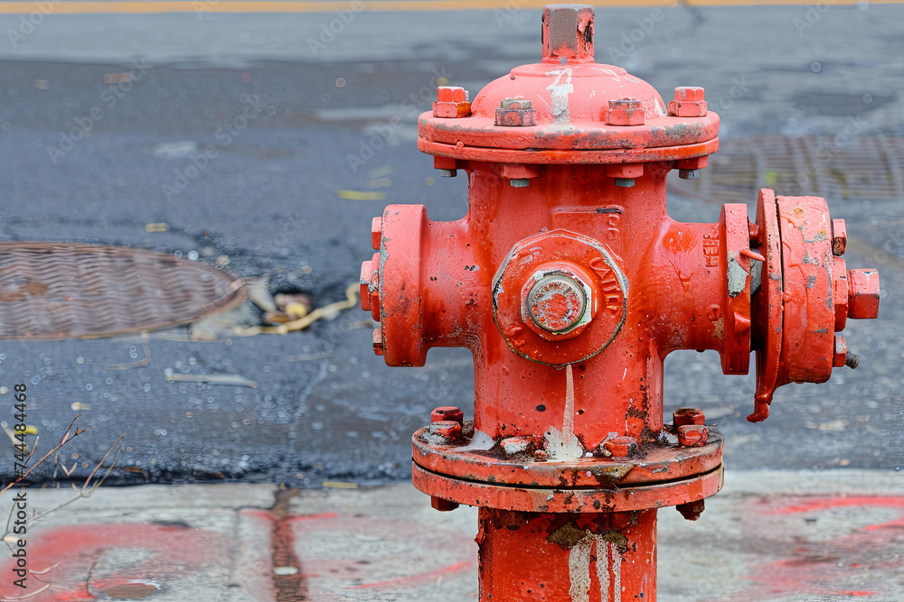 Fire Hydrant, traditional red fire hydrant Fire Hydrant, traditional red fire hydrant