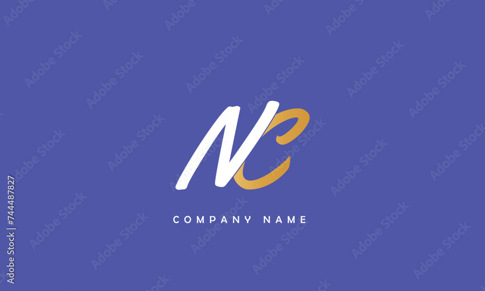 NC, CN, N, C Abstract Letters Logo Monogram NC, CN, N, C Abstract Letters Logo Monogram