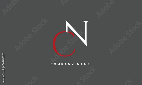 NC, CN, N, C Abstract Letters Logo Monogram