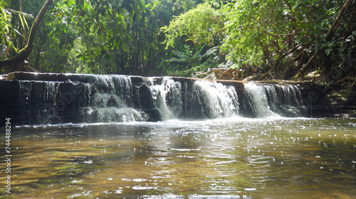 Huay Mae Khamin Waterfalls. photo