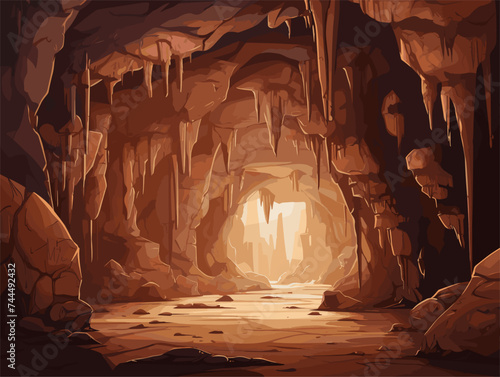 cave in the dark 