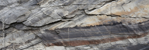 Raw, Untamed Beauty of Gneiss Rock: A Metamorphic Miracle Carved by Earth's Geological Process