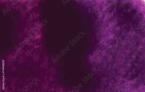 Abstract purple background with painting texture. purple night smoke cloudscape texture storm weather nature backgrounds light sky cloud clouds backdrop, the universe, realistic fog, mist. photo