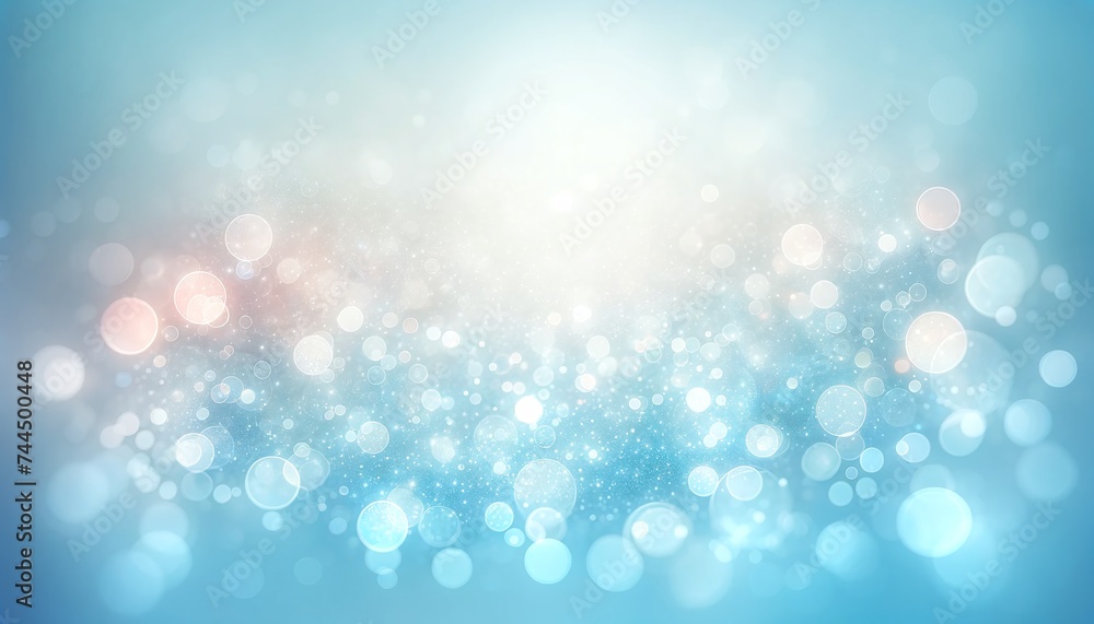 a soft, dreamy bokeh background in shades of light blue The bokeh effect sense of depth wallpaper background landscape texture
