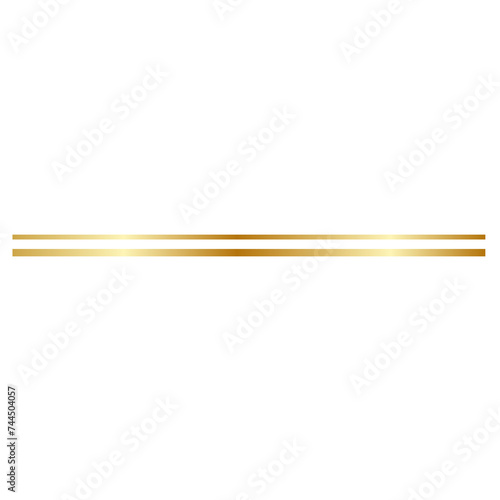 Golden line, gold line, aesthetic line