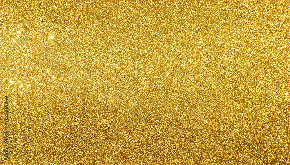 Golden glitter texture background with copy space Golden glitter texture background with copy space