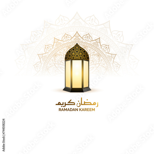 golden black  ramadan or ramadhan lit up  islamic lantern lamp design