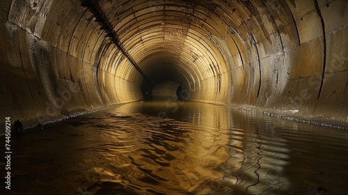 A Flooded and Abandoned Tunnel