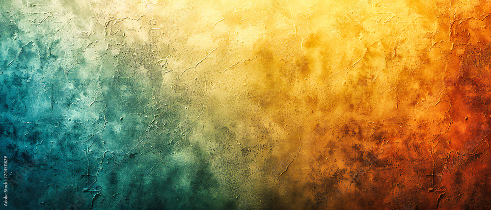 A canvas of grunge and color, where vintage meets modern in a vibrant, textured abstract background