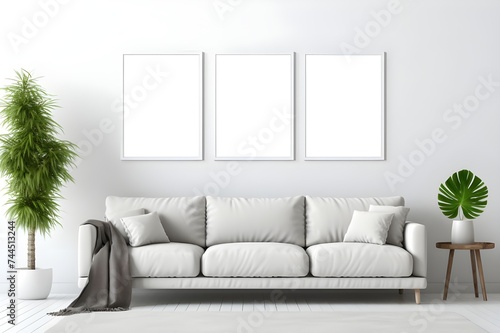 modern living room with sofa © Khalkha