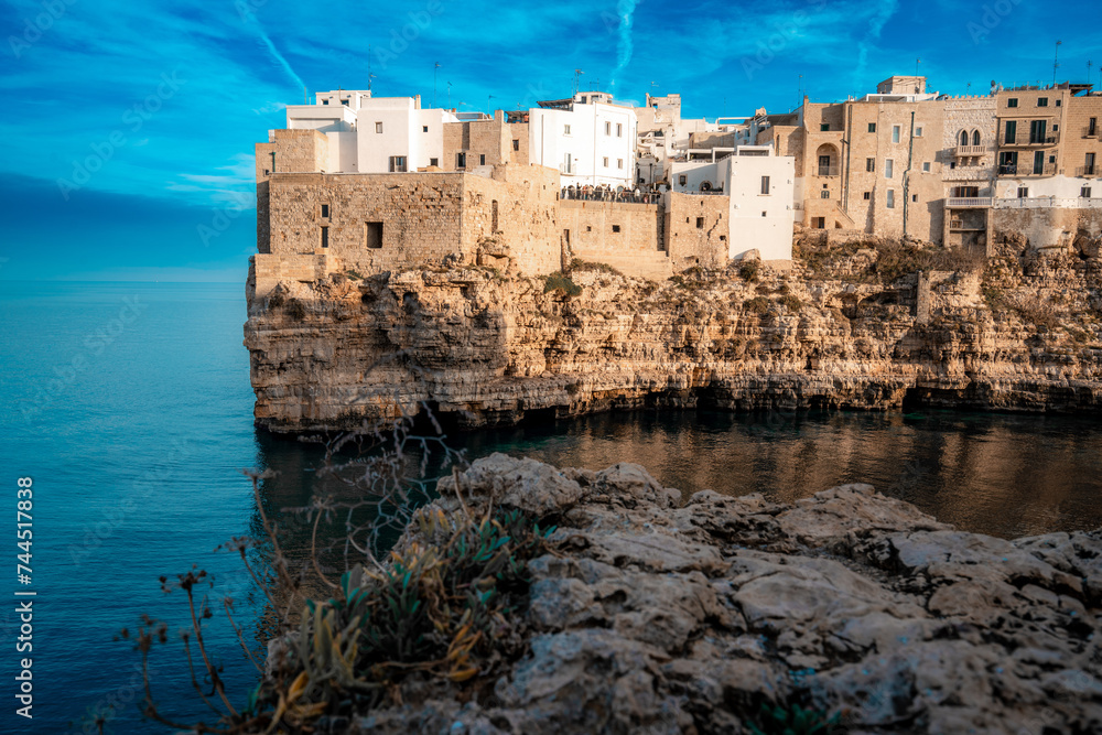 Polignano al Mare in Apulia, Italy.