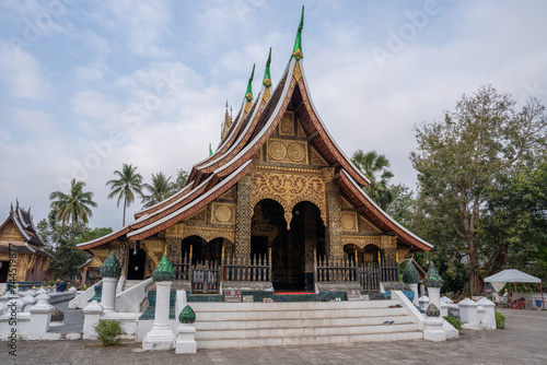 Fototapeta Naklejka Na Ścianę i Meble -  Wat Xieng Thong of Luang Prabang in Laos Asia